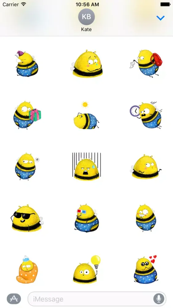 Bee Sticker应用截图