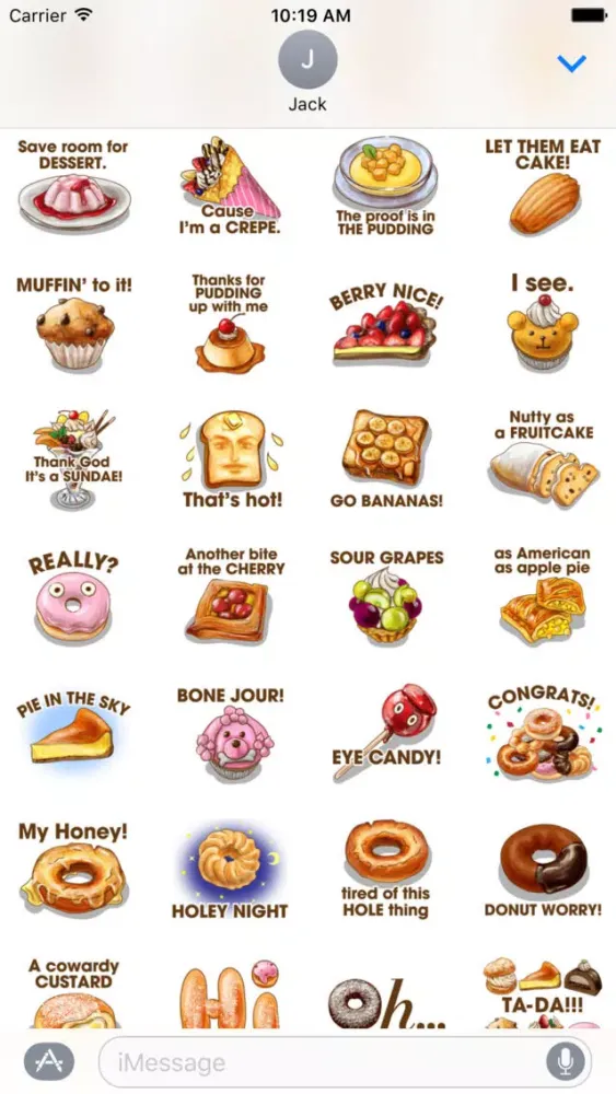 Cake Jokes Animated Stickers Screenshots