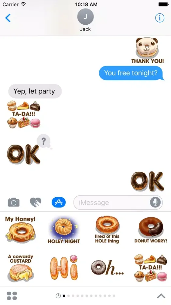 Cake Jokes Animated Stickers Screenshots