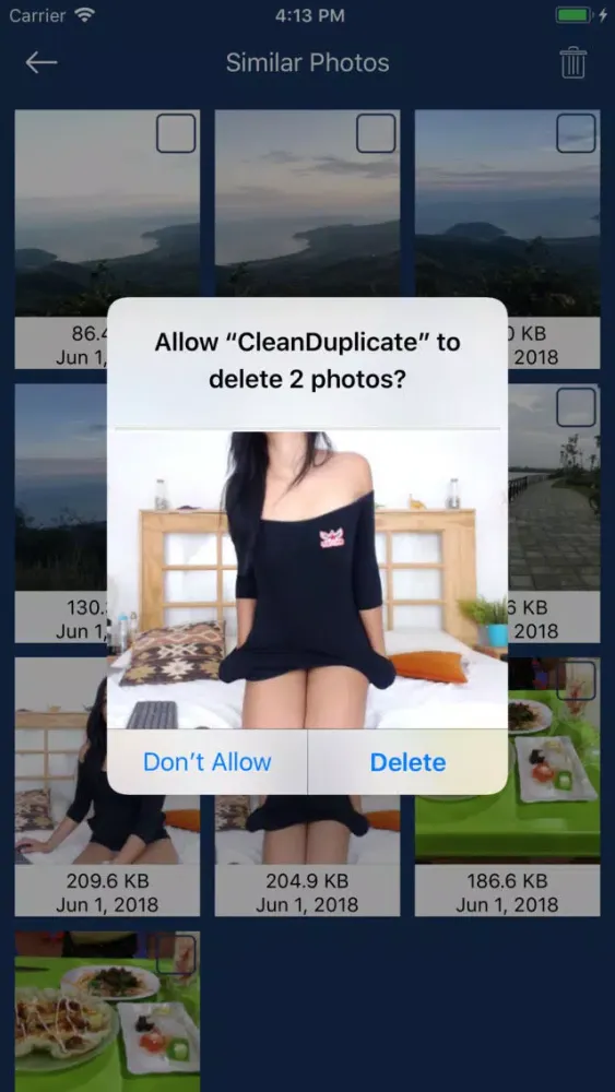 Cleaner: clean duplicate items Screenshots