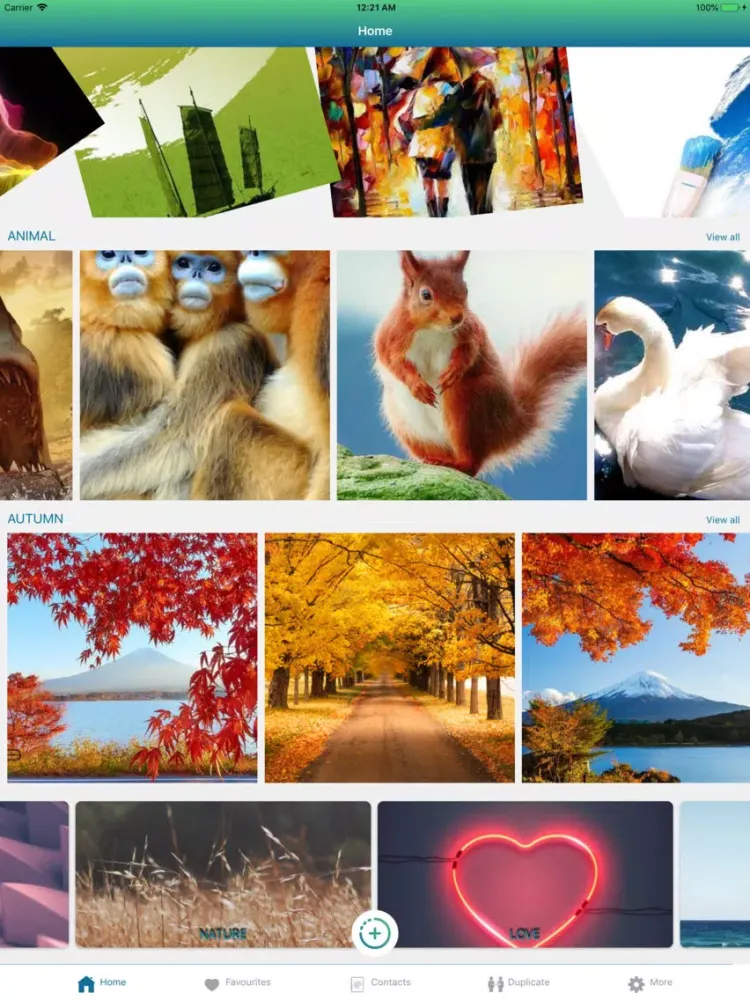 Capturas de tela do Color Call - Colorful Themes iPad 