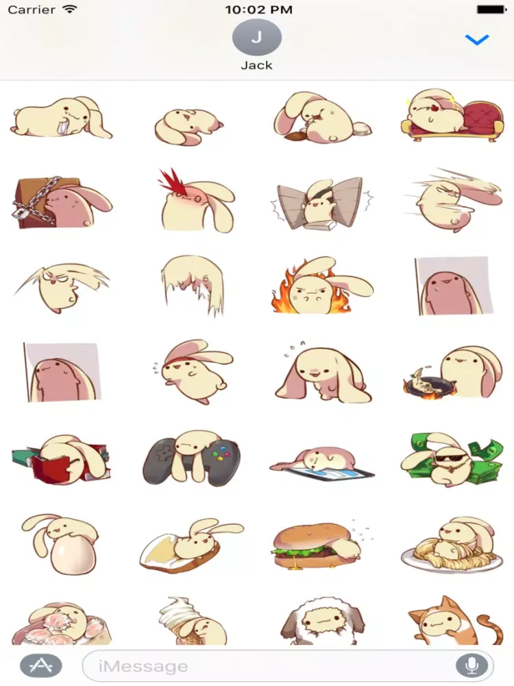 Cute Chip Stickers iPad  سکرین شاٹس