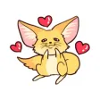 Golden Fox Sticker