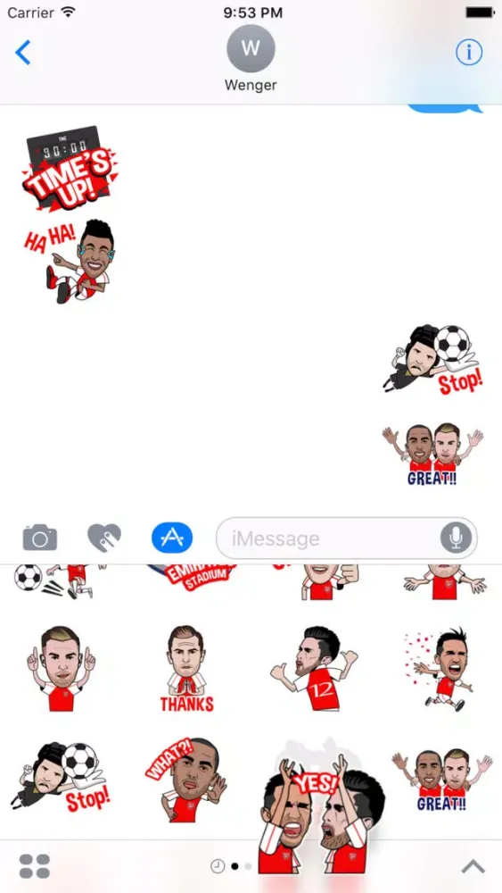 The Gunner Stickers for iMessage スクリーンショット