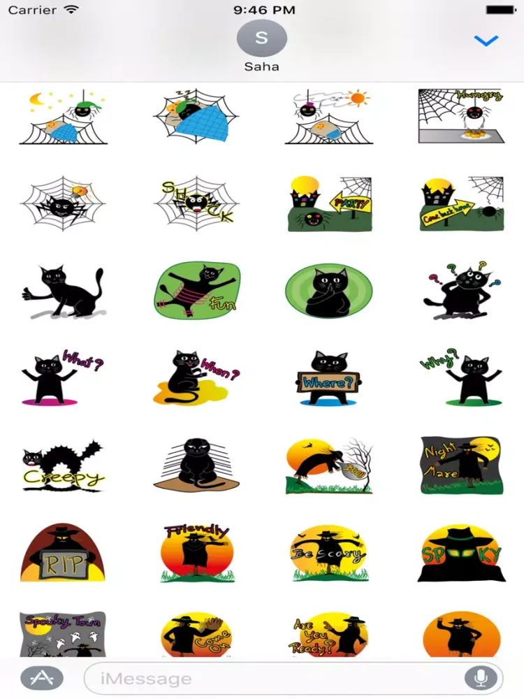 Happiness Halloween for Family iPad 应用截图