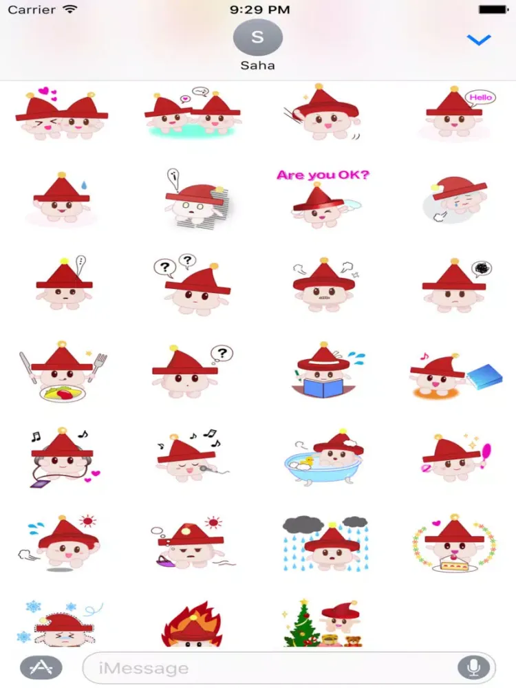 Скриншоты Little Boy Stickers iPad 