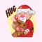 Santa Claus Stickers Pack