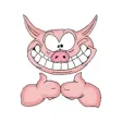Funny Pig Sticker