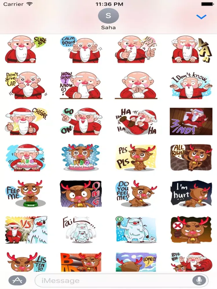 Capturas de pantalla de Santa Claus & Gifts for Kids iPad 