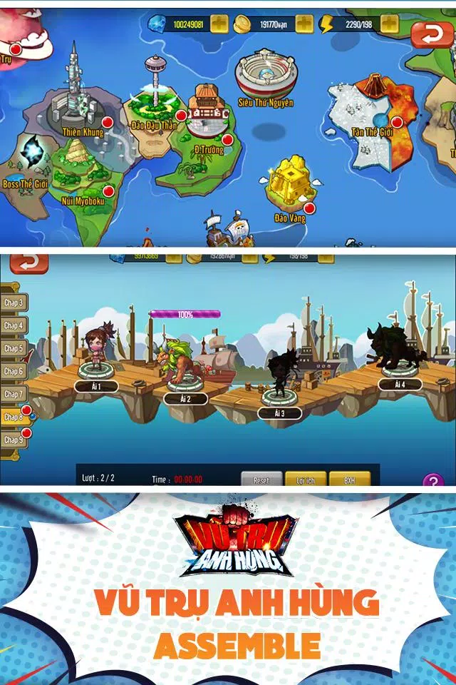 Vũ Trụ Anh Hùng Screenshots