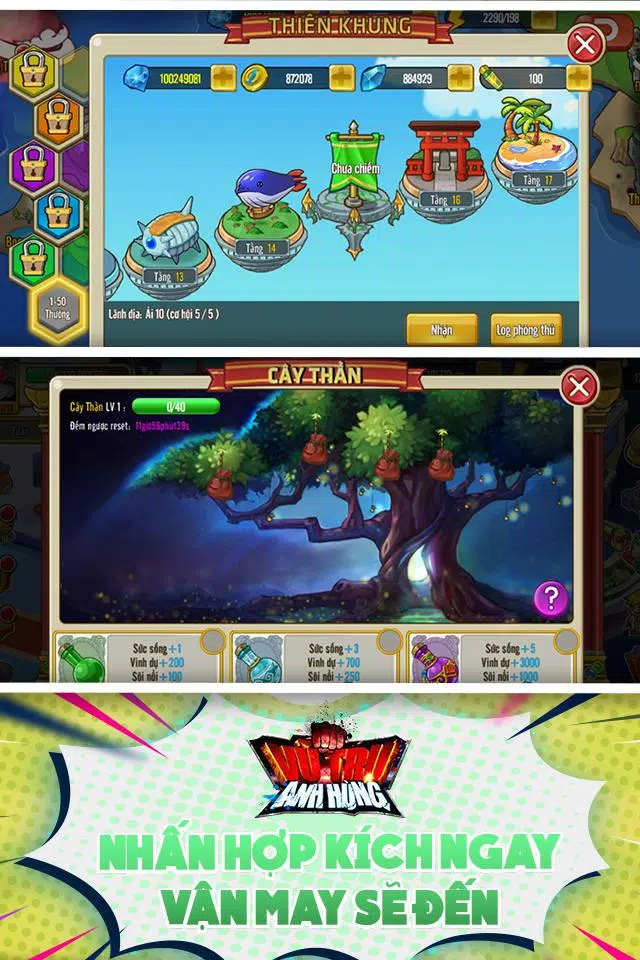 Vũ Trụ Anh Hùng Screenshots