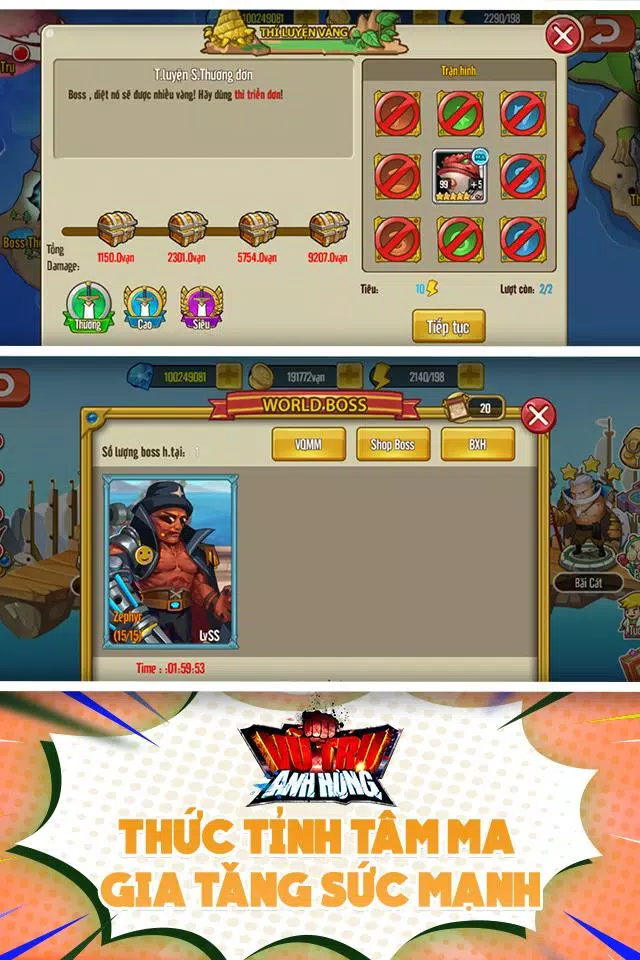 Vũ Trụ Anh Hùng Screenshots