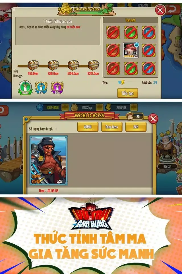 Vũ Trụ Anh Hùng Screenshots