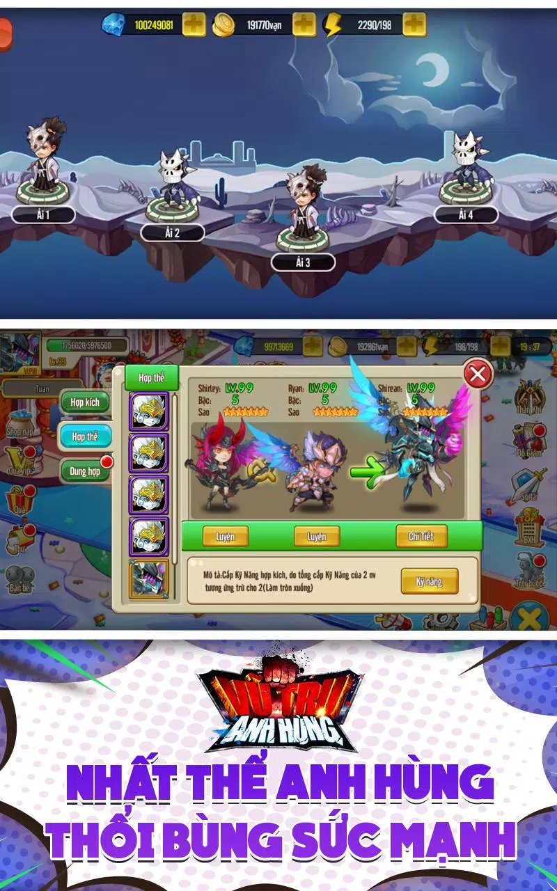 Vũ Trụ Anh Hùng Screenshots
