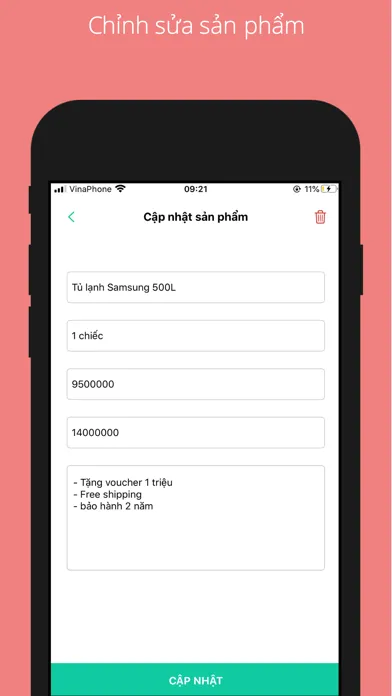 Quản lý kho hàng سکرین شاٹس