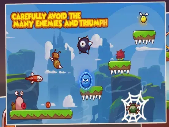 Super Ball Jump: Adventures iPad  스크린샷