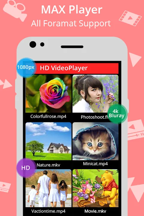 Zrzuty ekranu Max Player