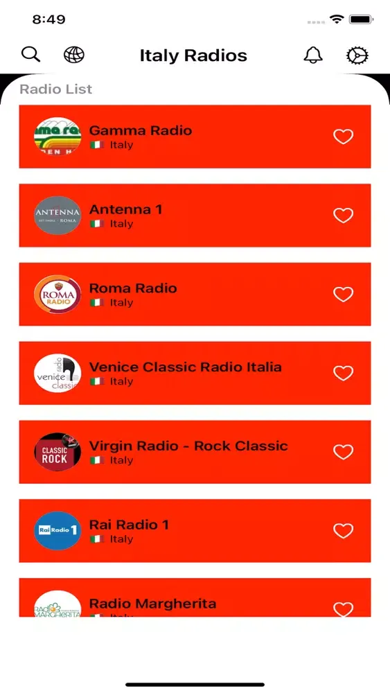 تصاویر Radio Italia - ITA live fm