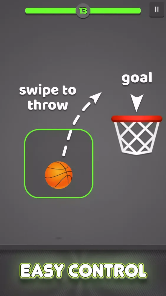 Ảnh chụp màn hình của Throw Ball In Ring