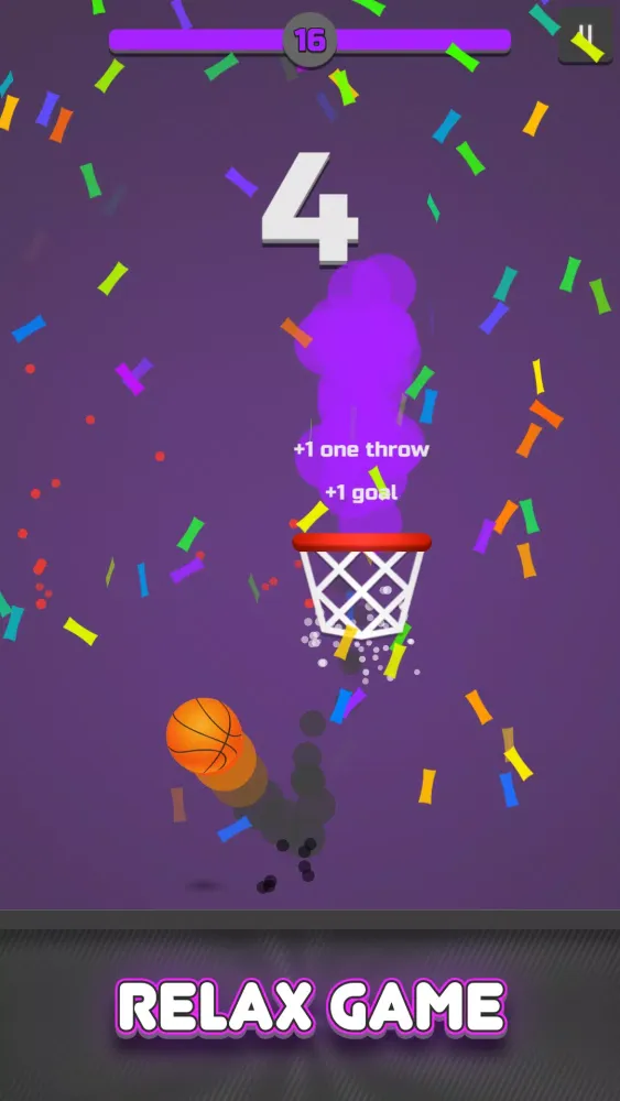 Ảnh chụp màn hình của Throw Ball In Ring