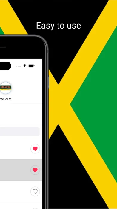 Tangkapan layar Jamaica Radios - FM AM