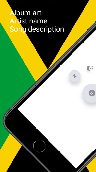 Tangkapan layar Jamaica Radios - FM AM