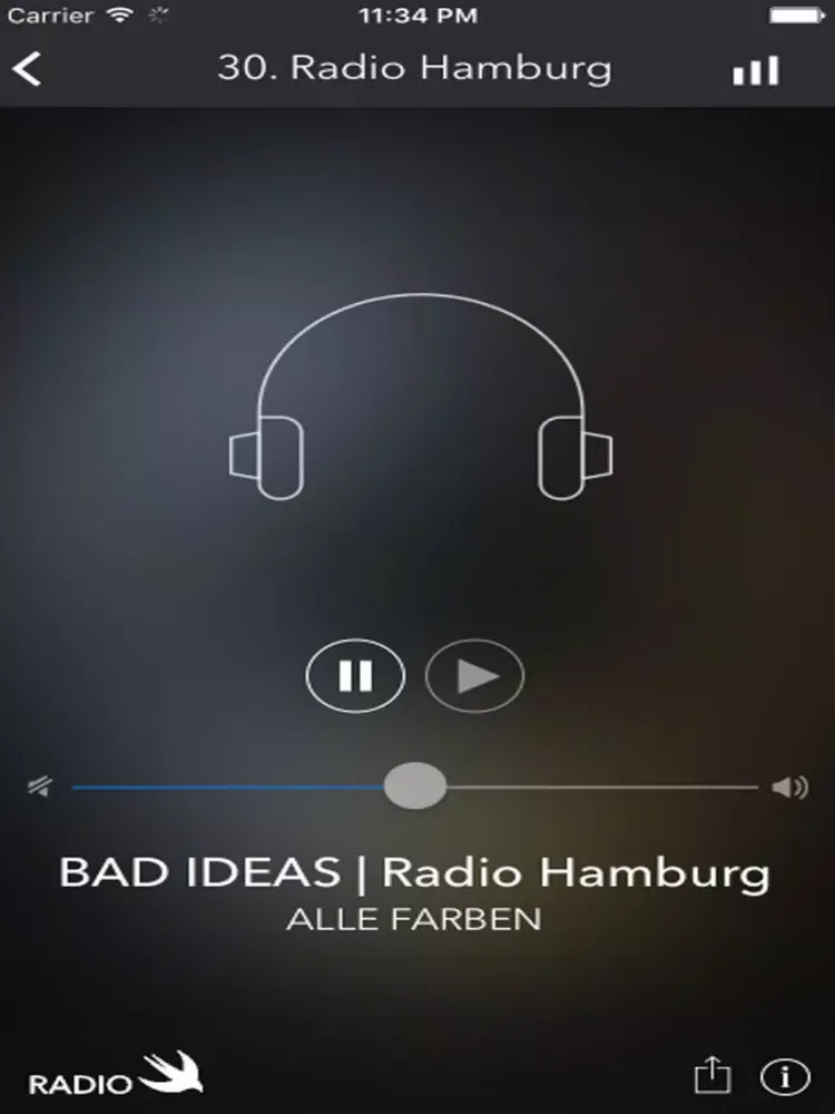Germany Radios - Music Player iPad  Screenshots