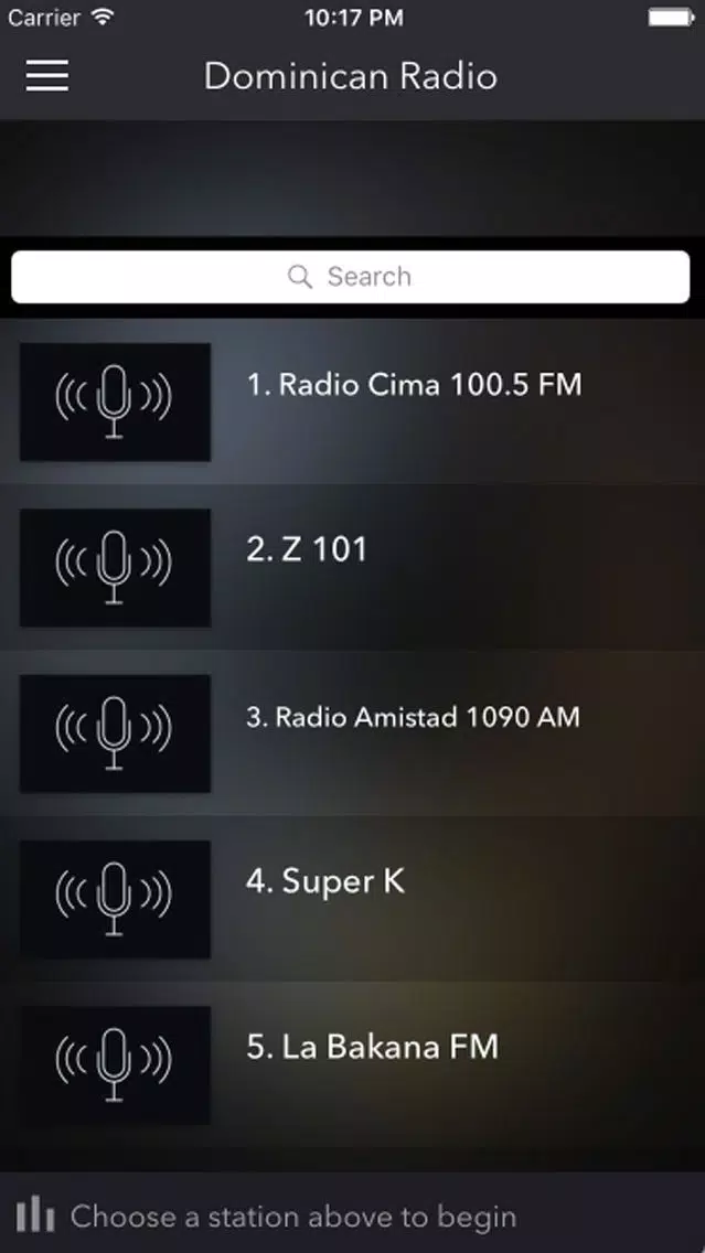 ภาพหน้าจอของ Estacione de radio Dominicanas