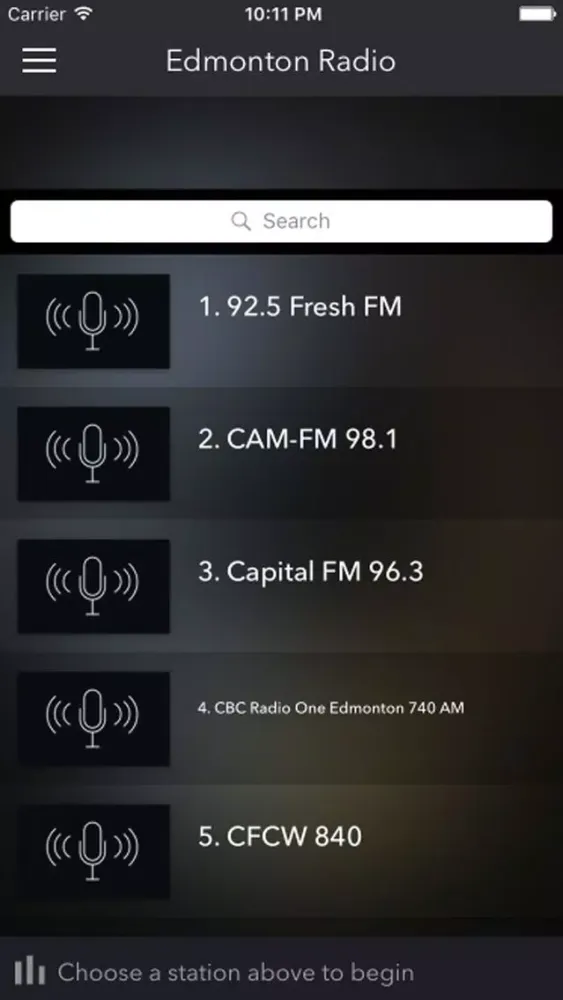 Edmonton Radio Stations স্ক্রিনশট