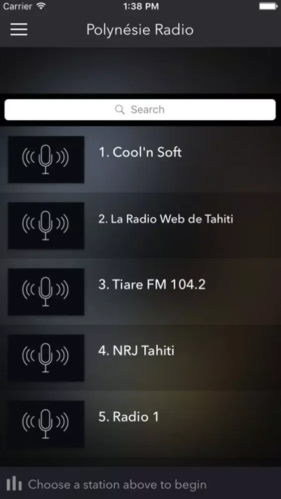 Polynésie française Radios - Top Stations Musique Screenshots