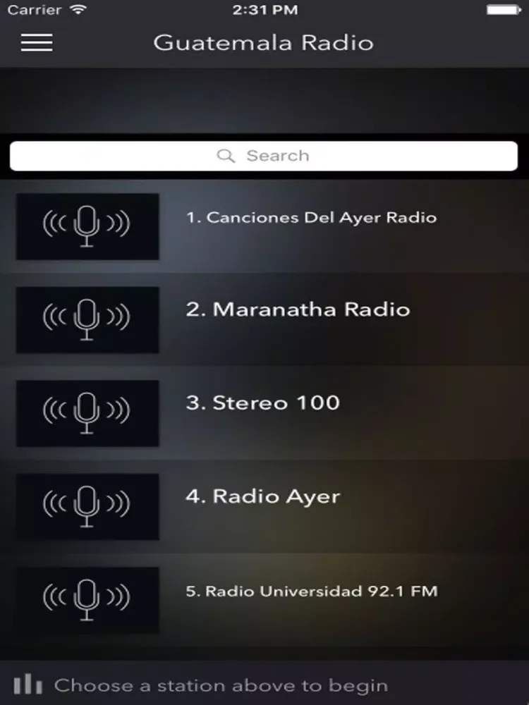 Captures d'écran de Guatemala Radios - Estaciones iPad 