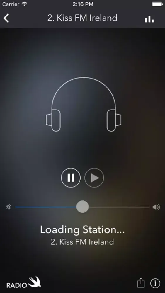ภาพหน้าจอของ Irish Radios -Ireland Stations