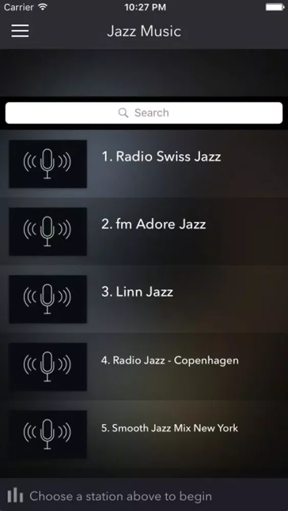 Capturas de tela do Jazz Music - Best Radio Stations FM AM Live