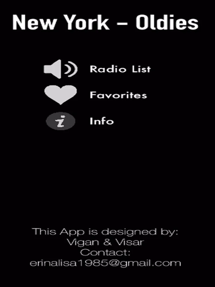 Screenshot di New York Oldies - Radio Stations iPad 