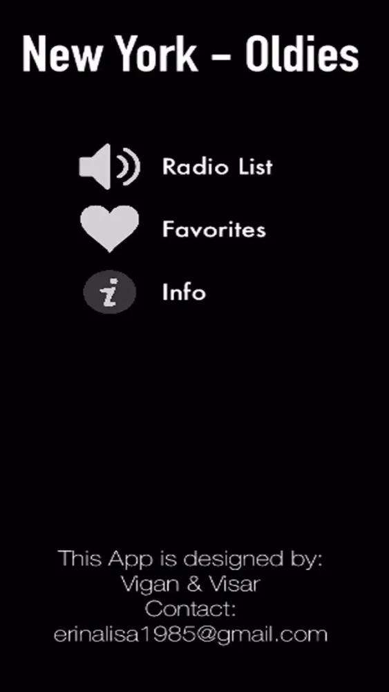 Screenshot di New York Oldies - Radio Stations