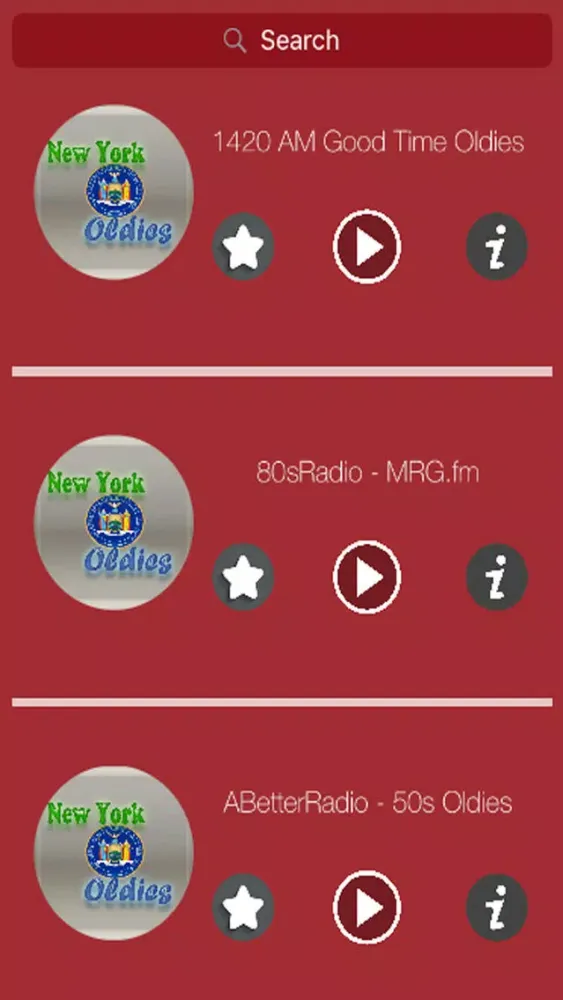 Screenshot di New York Oldies - Radio Stations