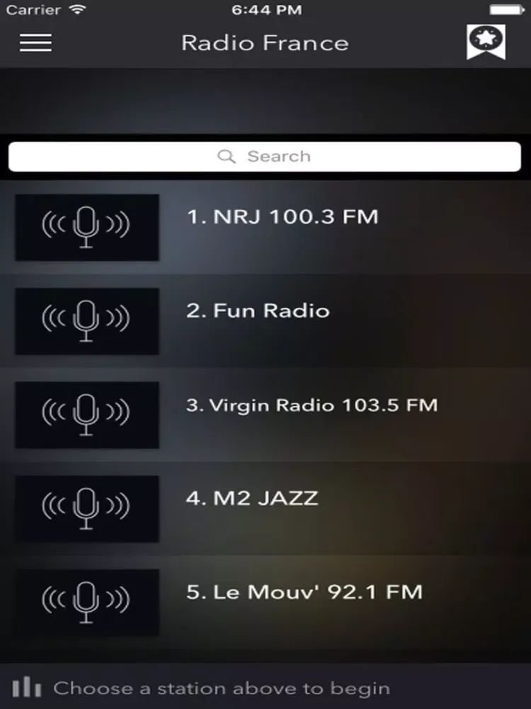 Stations de radio à France - musique / nouvelles iPad  スクリーンショット