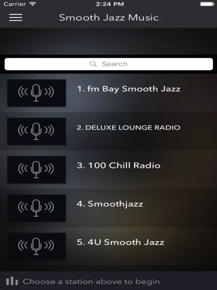 RadioBox by Genres Music Play iPad  Screenshots
