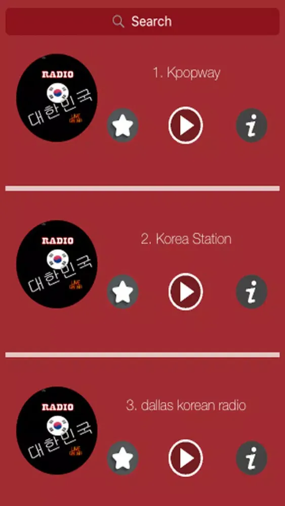 한국의 라디오 방송국 - Top Stations Music Player FM Live應用截圖