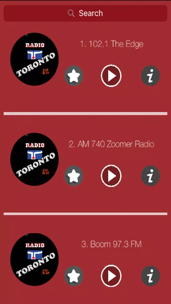 Скриншоты Toronto Radios - Top Stations Music Player FM AM