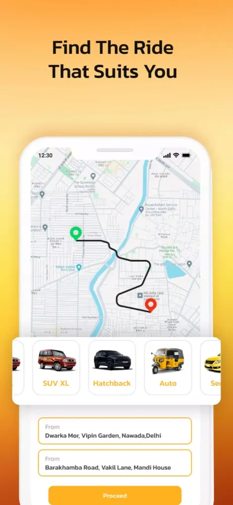 Vhingo - Hire Taxi & Driver Screenshots