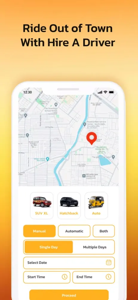 Vhingo - Hire Taxi & Driver Screenshots