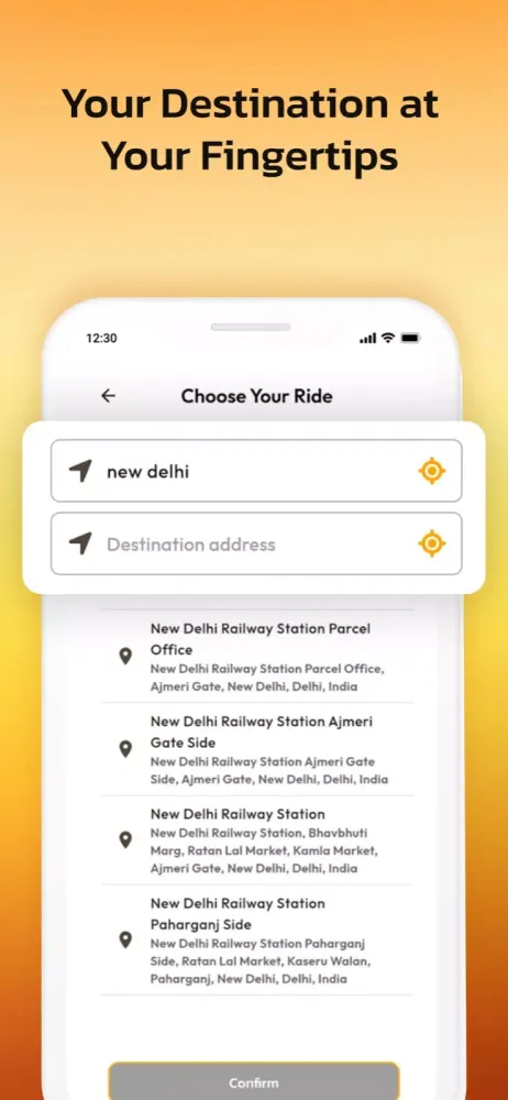 Vhingo - Hire Taxi & Driver Screenshots