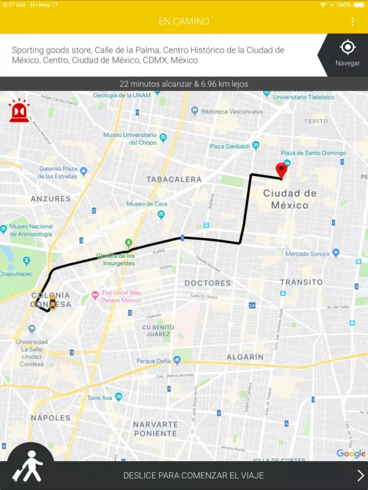Screenshot di VVIP CONDUCTORES MENSAJEROS iPad 