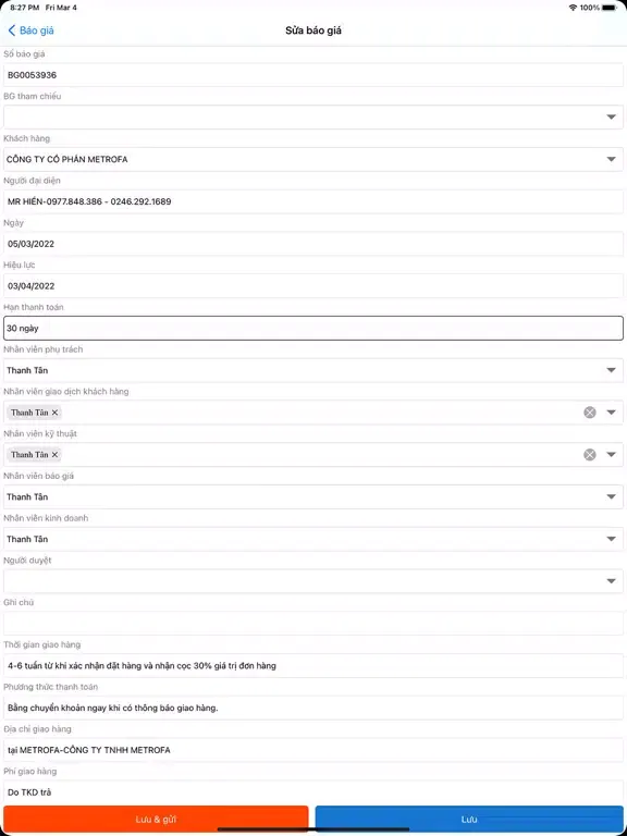 Tangkapan layar VVN Pro iPad 