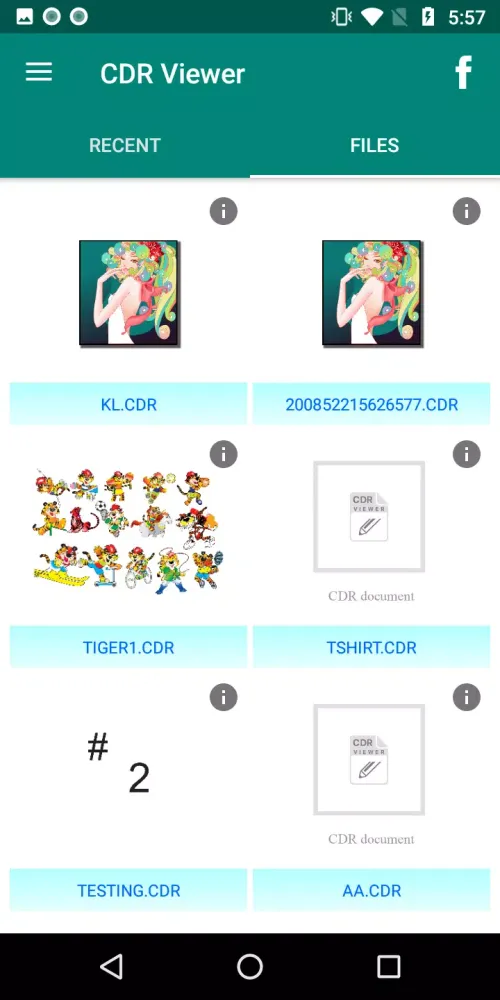 CDR File Viewer应用截图