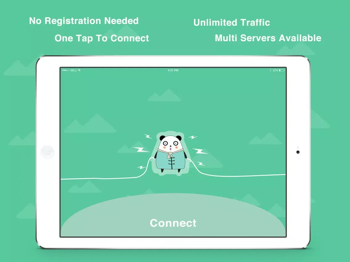 Captures d'écran de VPN - Panda VPN Master iPad 
