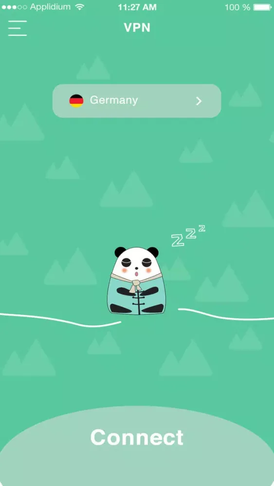 Captures d'écran de VPN - Panda VPN Master