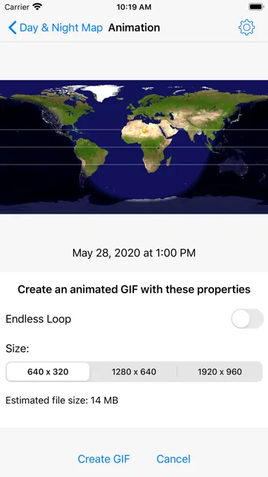 Day & Night Map स्क्रीनशॉट