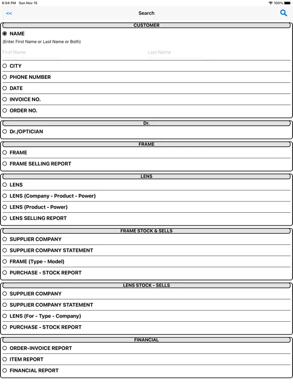 Mobi Optical iPad  スクリーンショット
